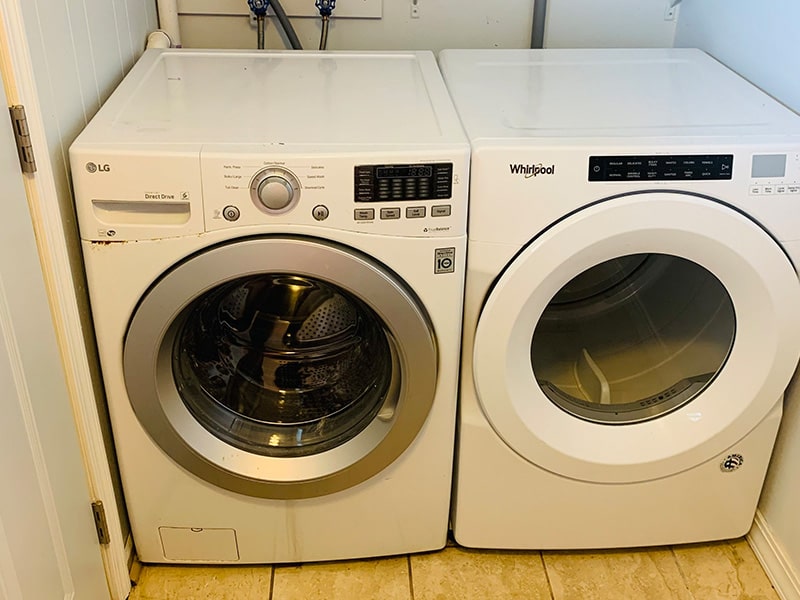 GUEST LAUNDRY Open 24 hrs. Includes detergent, dryer sheets, and iron with board.